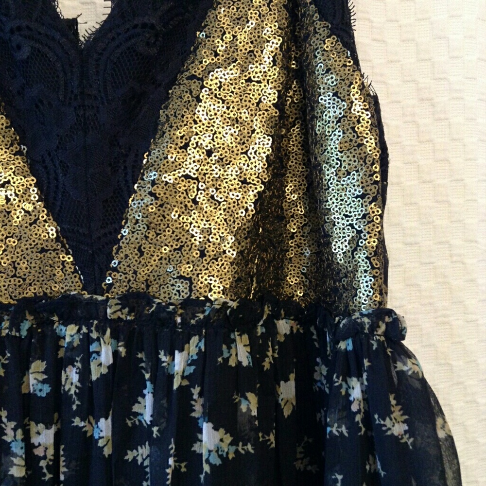 ANTHROPOLOGIE LAKSHMI MAXI DRESS RANNA GILL - Picture 3 of 8